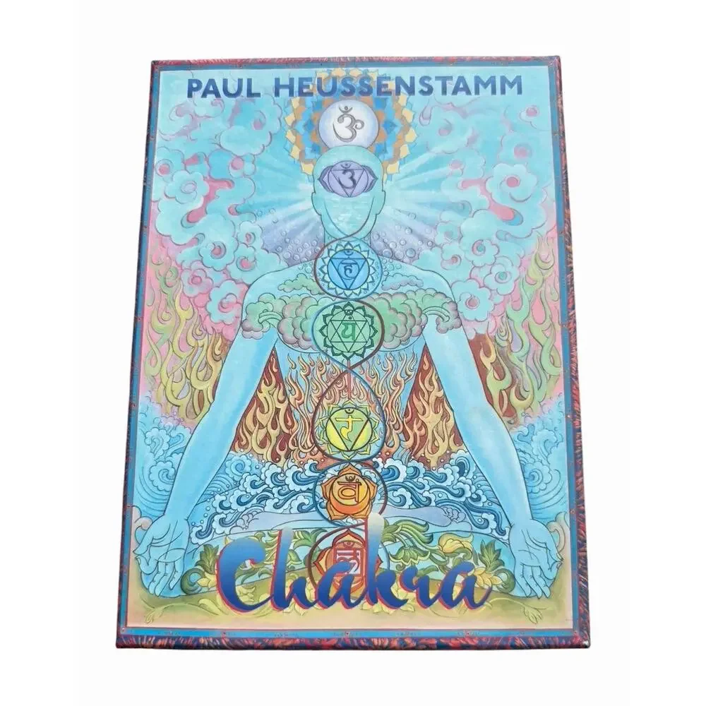 Paul Heussenstamm Chakra Greeting Card Set Blank Art Cards Meditation Spiritual
